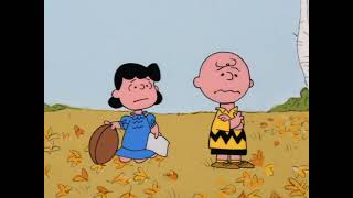 Its The Great Pumpkin Charlie Brown The Football gag [upl. by Casady]