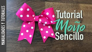 Tutorial de Moño Sencillo Moño Rapido de 2 Minutos  JohanaCaudiGs [upl. by Johansen355]