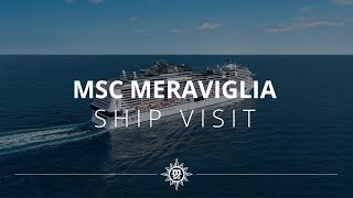 MSC Meraviglia  Ship Visit [upl. by Arotak]