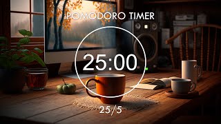 Pomodoro Timer 255 ✨ Deep Focus  Lofi Beats To Relaxing Studying and Working 🎶 Focus Station [upl. by Ntisuj]