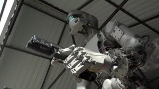 This Russian robot shoots guns [upl. by Aihsoem]