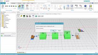 Plant Simulation Creating a Simple Model [upl. by Sailesh]