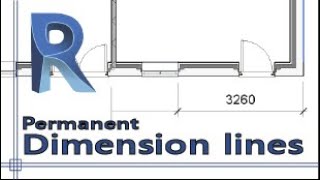 Revit  How to insert Dimension lines [upl. by Kelci]