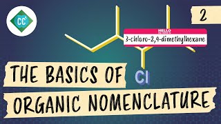 The Basics of Organic Nomenclature Crash Course Organic Chemistry 2 [upl. by Brote]