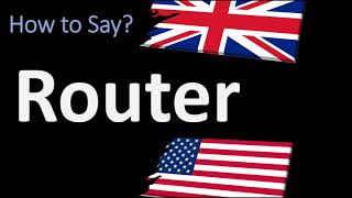 How to Pronounce Router CORRECTLY [upl. by Veradis]