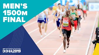 Mens 1500m Final  World Athletics Championships Doha 2019 [upl. by Aklam]