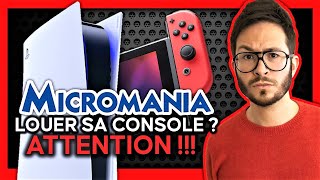 MICROMANIA  louer PS5 ou Switch  ATTENTION 🔥 [upl. by Acinot]