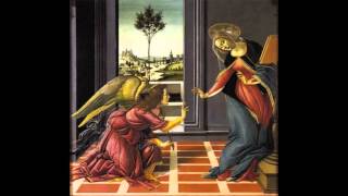 Sandro Botticelli The Annunciation [upl. by Dylane564]