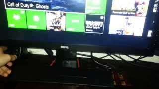 Xbox One Series X on a PC monitor WITH SOUND  External speakers 2021 [upl. by Demmy]