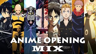 Anime Opening Music Mix  Best Anime OP All Time  Anime Opening Compilation 2021 [upl. by Winola]