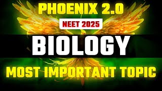 Phoenix 20 Biology Most Important Video for NEET 2025  Unacademy NEET Toppers  Udaan [upl. by Kovacev784]