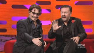 JOHNNY DEPP Stuffed Piranhas amp Vampire Bats The Graham Norton Show [upl. by Nylrats374]