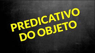 📌 Predicativo do objeto Prof Alda [upl. by Monia]