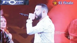 French Montana as Guest Performer The Four Finale [upl. by Donohue990]