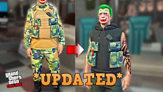 GTA 5 Online  Get Pouches on ANY OUTFIT MAY 2022 [upl. by Htebasil]