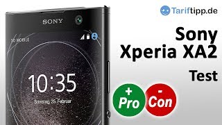 Sony Xperia XA2  Test deutsch [upl. by Lenno]