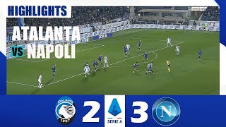 Atalanta vs Napoli 23  2025 Serie A  Match Highlights [upl. by Gnauq]