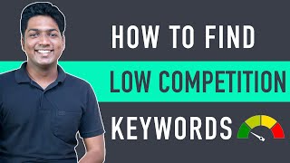 How to Find Low Competition Keywords with High Traffic [upl. by Albertina]