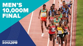 Mens 10000m Final  World Athletics Championships Doha 2019 [upl. by Disini]