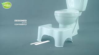 Squatty Potty Bathroom Toilet Stool [upl. by Adnerad295]