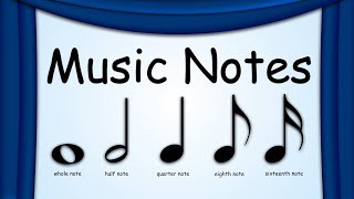 Music Notes  Notes  Green Beans Music [upl. by Feldt]