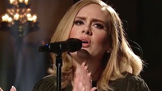 Adeles SNL Mic Feed Vocals Leaked amp Saves Thanksgiving [upl. by Aeniah]