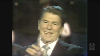 President Reagan Moved by the Choir Singing at His Inauguration Parade  The Tabernacle Choir [upl. by Merna]