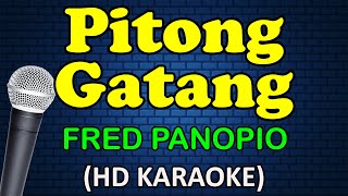 PITONG GATANG  Fred Panopio HD Karaoke [upl. by Lurette]