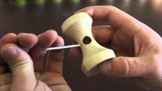 Sweets Kendamas  Tutorials  How to string a Kendama [upl. by Rey]