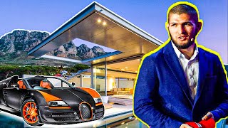 Khabib Nurmagomedov RICH Lifestyle and Net Worth [upl. by Heydon]