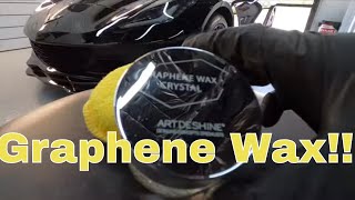 Easy To Use Graphene WAX Artdeshine Graphene Chrystal Wax [upl. by Aigneis763]