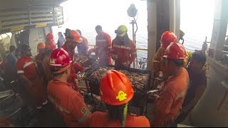 Barbecue to Africa on Saipem 7000 [upl. by Pitchford787]