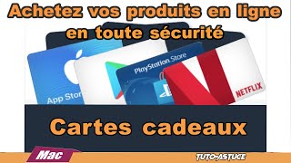 Comment acheter une carte cadeau en ligne et lutliser [upl. by Manda]