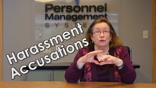 How to Handle Harassment Accusations in the Workplace [upl. by Oileve805]