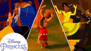 Best Disney Princess Dances  Disney Princess [upl. by Ralli847]