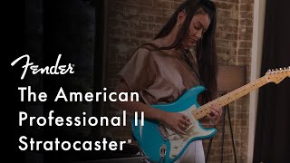 Exploring The American Professional II Stratocaster  American Professional II Series  Fender [upl. by Nnylhsa]