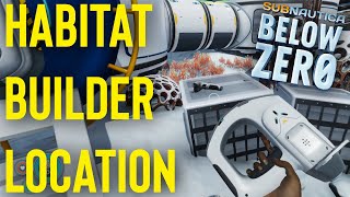 Subnautica Below Zero Habitat Builder Location [upl. by Eikin]