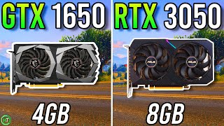 GTX 1650 vs RTX 3050  Big Upgrade [upl. by Adimra]