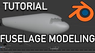 Easy Way to Model a Fuselage in Blender 28 [upl. by Klinges]