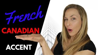 French Canadian Accent  Different Sounding Consonants [upl. by Ramsden278]