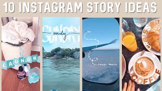 10 Creative Ways To Edit Your Instagram Stories  Using Only The App [upl. by Drawdesemaj434]