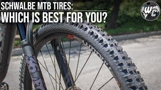 Schwalbe MTB Tire Guide Which is Right for You [upl. by Aromas106]