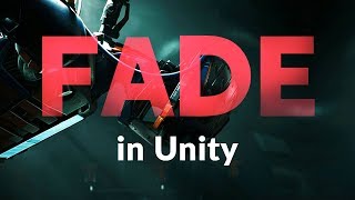 How to Fade Between Scenes in Unity [upl. by Eilraep886]