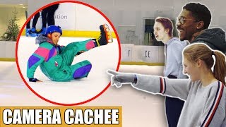 PRANK  ON A PIÉGÉ UNE PATINOIRE  ft Freestyler sur glace [upl. by Zahara]