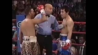 Marco Antonio Barrera Vs Prince Naseem Hamed Highlights Barrera Boxing Lesson [upl. by Thorin]