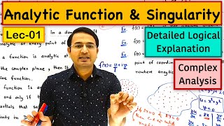 Analytic Function amp Singularity Lec01 [upl. by Egief]