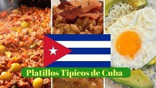 10 platillos tipicos de Cuba  comida tradicional cubana [upl. by Quinlan]