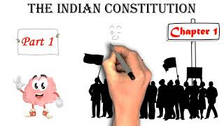 Class 8 Civics  The indian constitution  Chapter 1  Hindi Explained [upl. by Pfeifer]