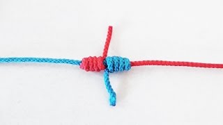 Fishing Knots How To Tie A Blood Knot [upl. by Vaughn]