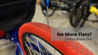 No More Flats Tannus Airless Tire Review [upl. by Indys]